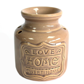 Aromalampa Love Home Sweet Home, beige 11cm