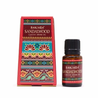 Vonný olej Banjara Sandalwood 10ml