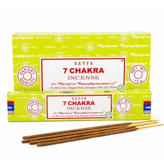 Vonné tyčinky Shrinivas Satya 7 Chakra 15g