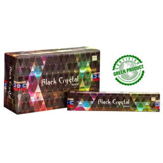 Vonné tyčinky Shrinivas Satya Black Crystal 15g